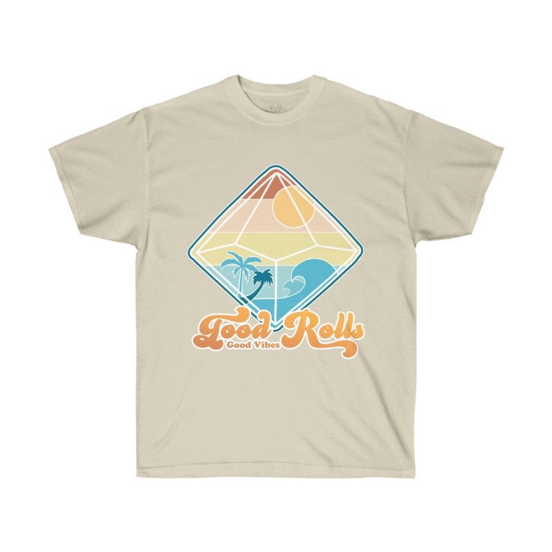 Good Rolls, Good Vibes - T-shirt - Valkyrie RPG