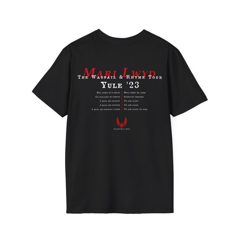 Mari Lwyd - Tour Shirt - Valkyrie RPG