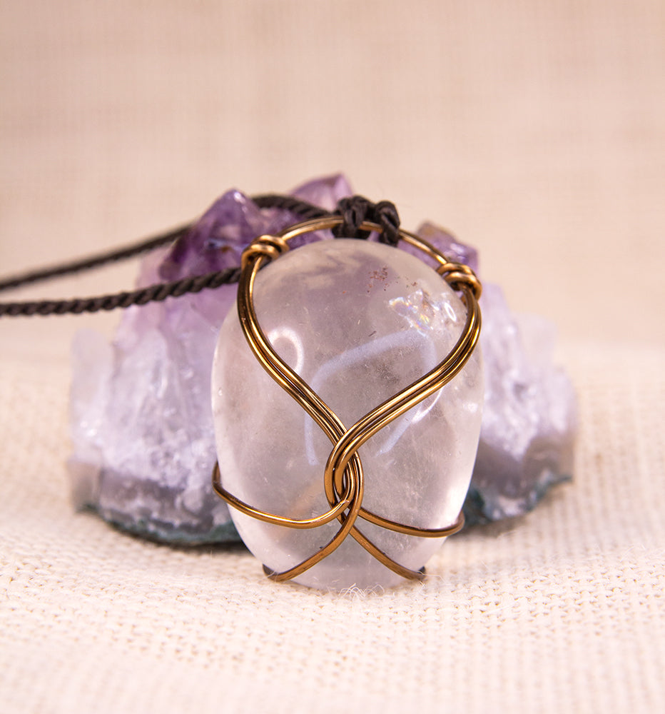 Necklace - Wrapped Quartz - Valkyrie RPG