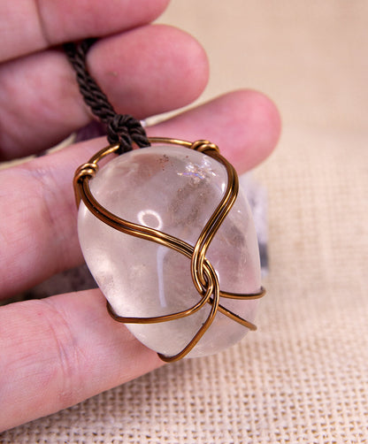 Necklace - Wrapped Quartz - Valkyrie RPG