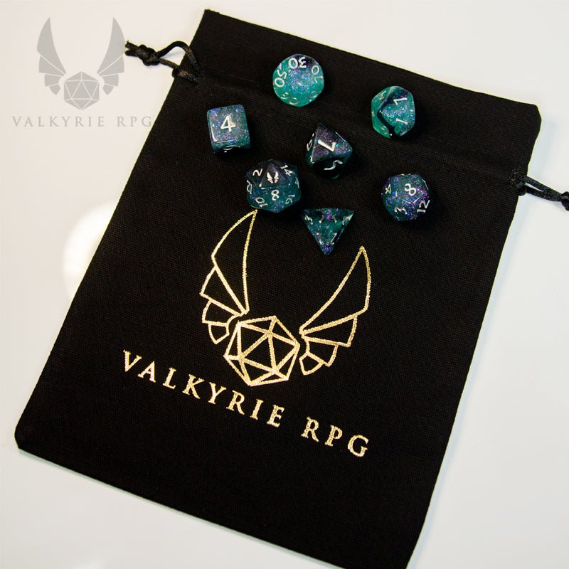 Valkyrie RPG Black Dice Bag - Valkyrie RPG