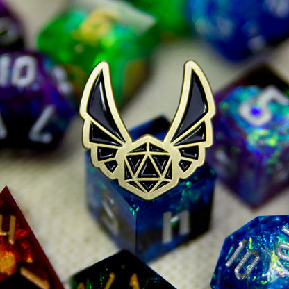 Valkyrie Wings Enamel Pin - Valkyrie RPG