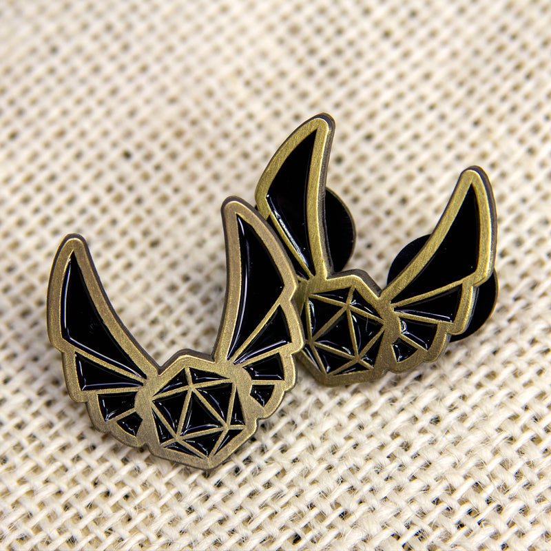 Valkyrie Wings Enamel Pin - Valkyrie RPG